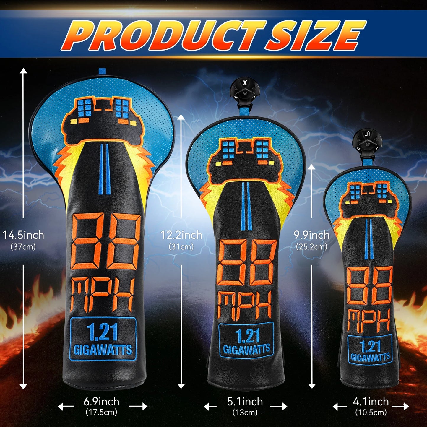 Couvre Driver - Back to the Future