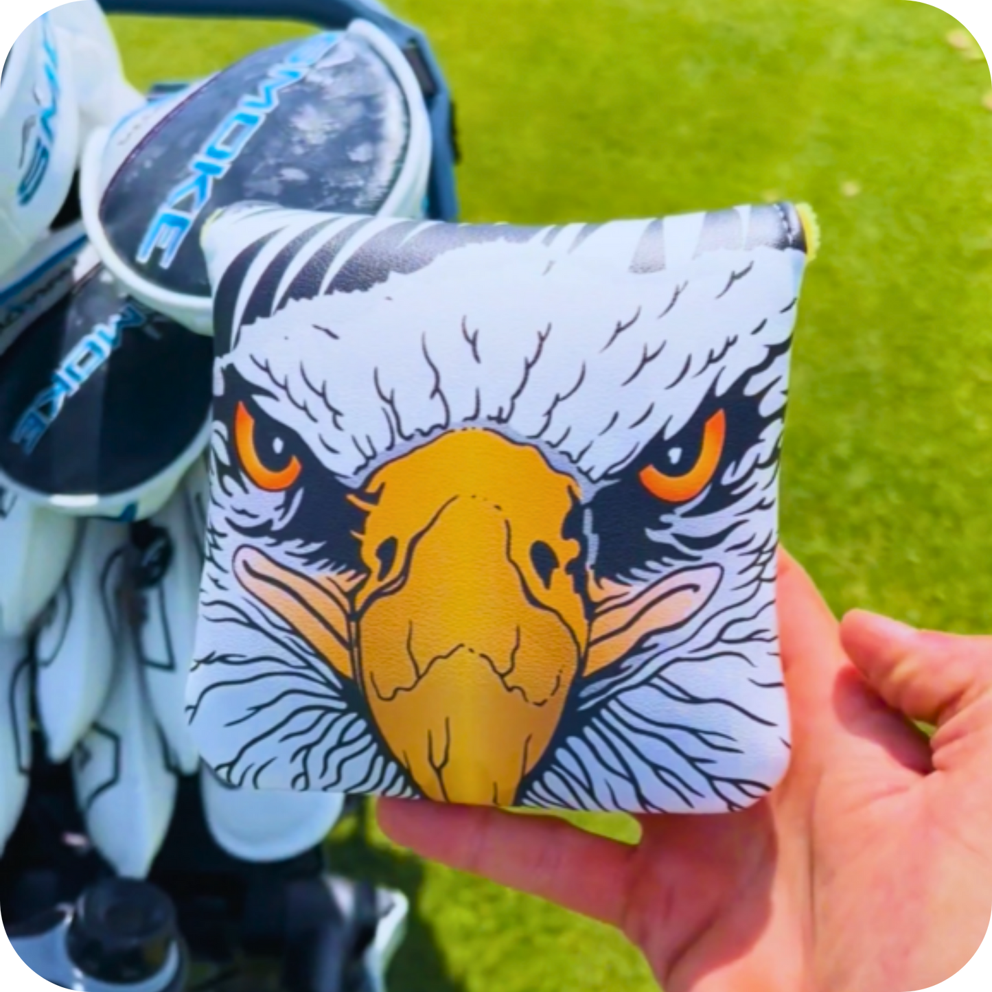 Couvre-Putter de golf performance modèle Eagle - Accessoire et protection de club