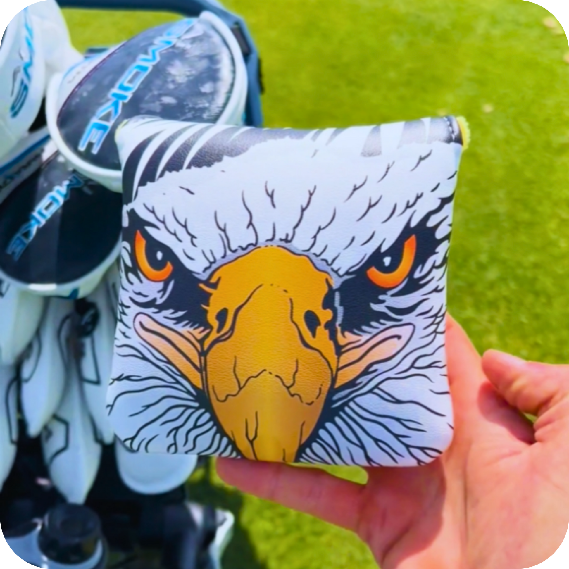 Couvre-Putter de golf performance modèle Eagle - Accessoire et protection de club