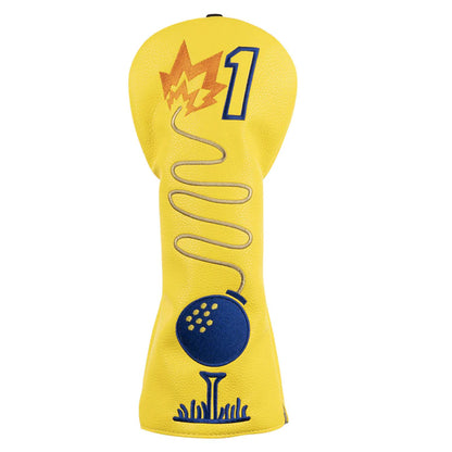 Headcover Driver Yellow Bomb