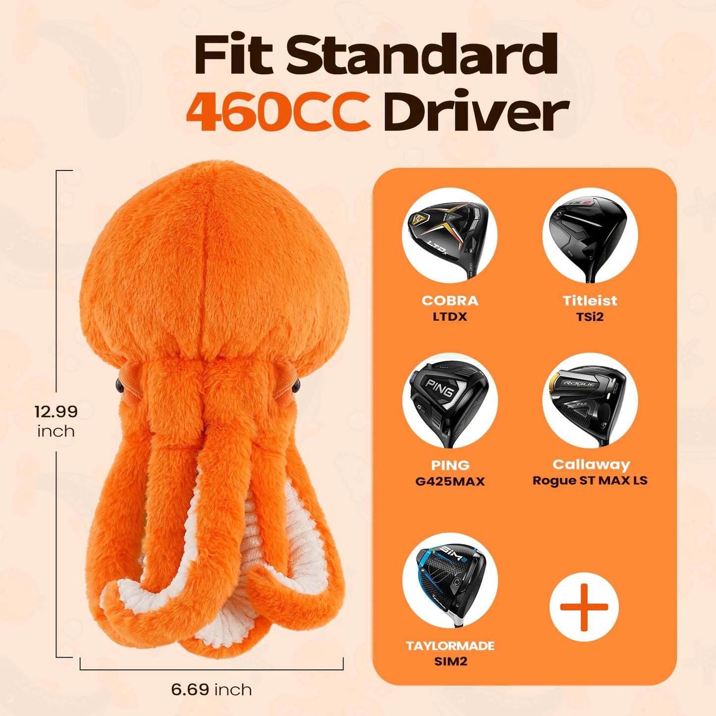 Couvre Driver - Octopus
