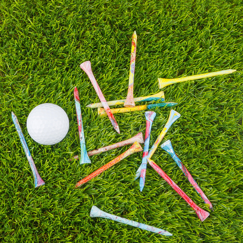 Tees Multicolores Pastel 8.3 cm (Driver)